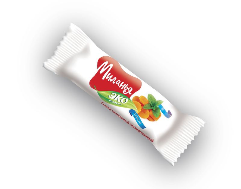 Сырок творожный глазированный с курагой