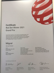 "Red Dot Award: Brands & Communication Design" Гран-при