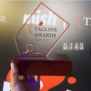 Tagline Awards 2020-2021 первое место в номинации "Из офлайна в онлайн"